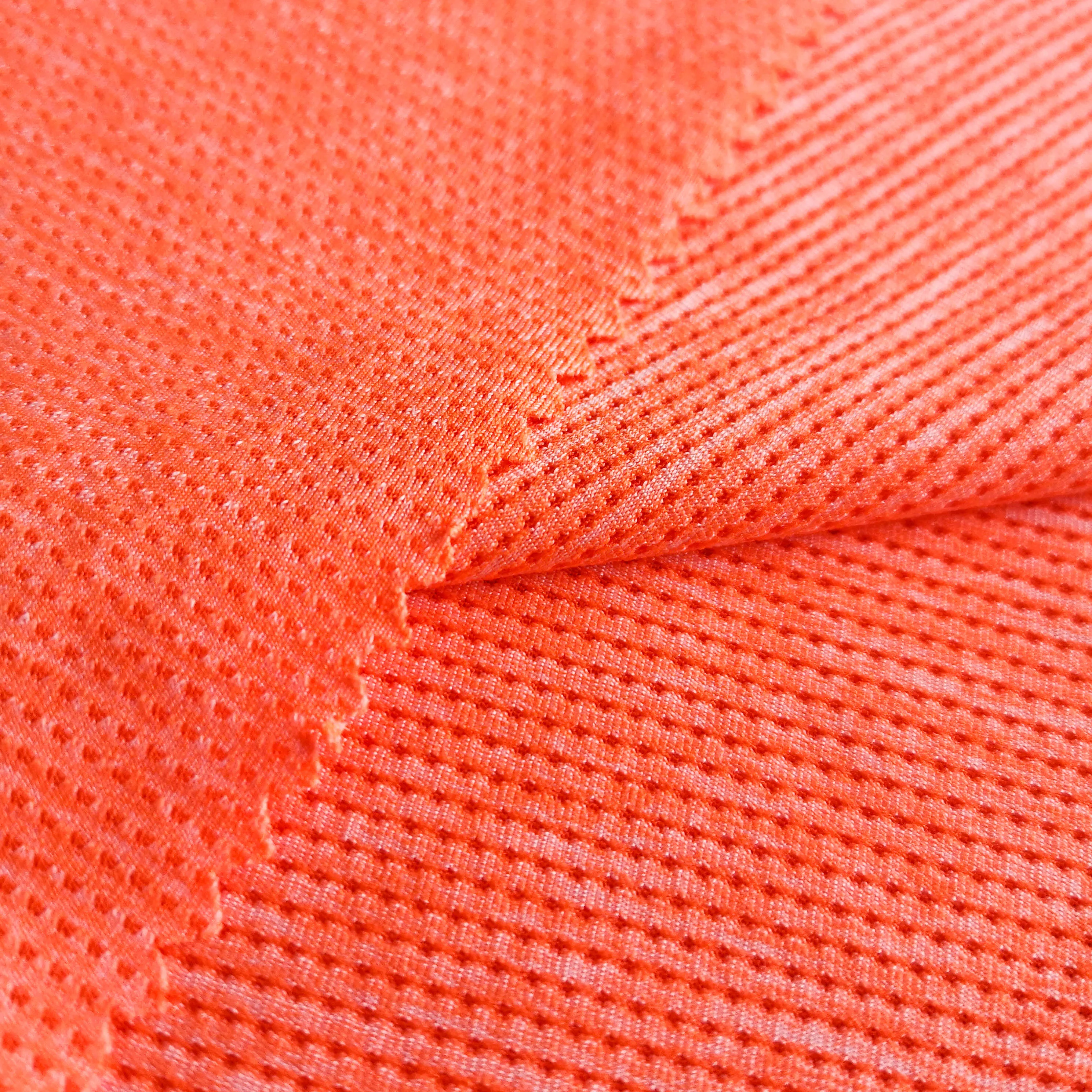 
manufacturer wholesale weft knitting nylon mesh fabric for tracksuits tee 6001 
