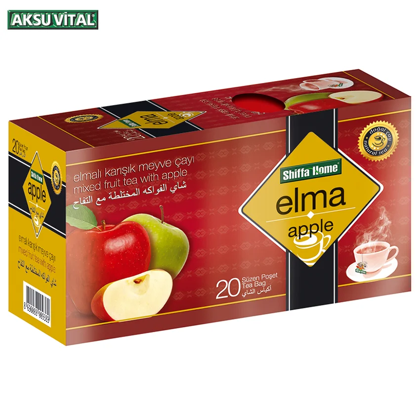 Turkish Apple Tea Natural Fruit Teas Prices Herbal Biodegreable Tea Bag