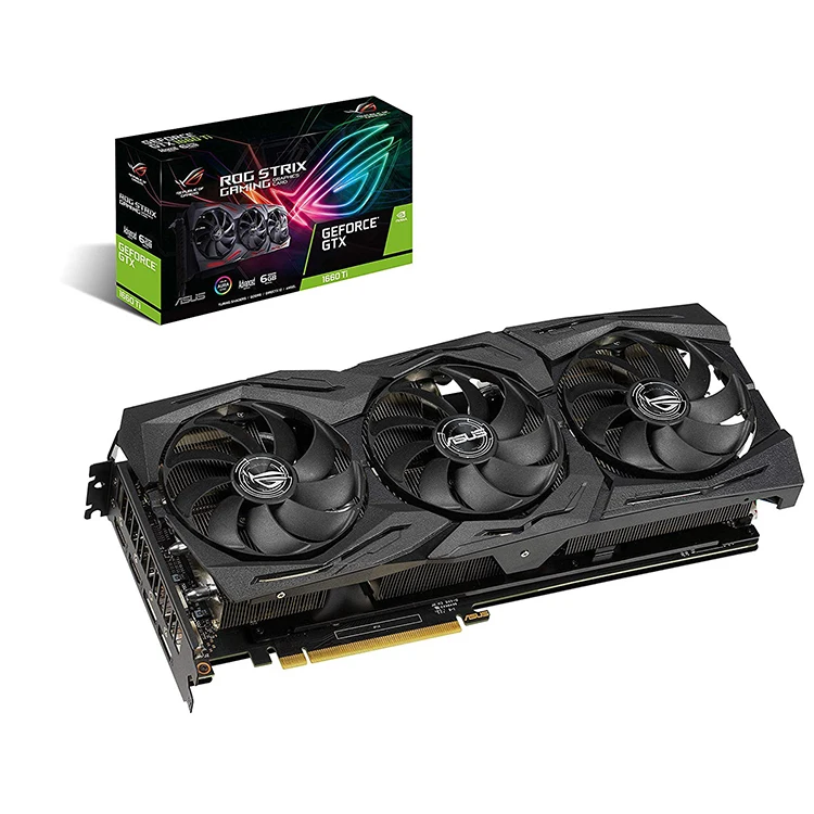 

ASUS NVIDIA ROG RTX2060 A6G GAMING GDDR6 192 bit Graphics Card