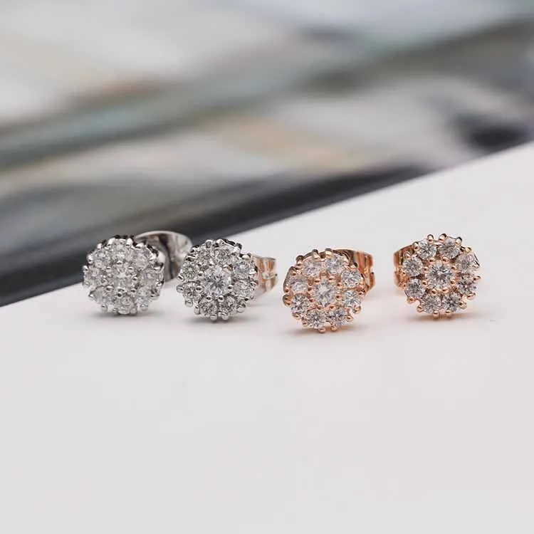 

Bridal Jewelry Stone Stud Wedding Earrings Women