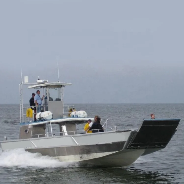 
CE Certified 11m landing craft barge for vehicle transport 