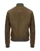 New Style 2019 Bomber Suede 100% goat leather Jacket