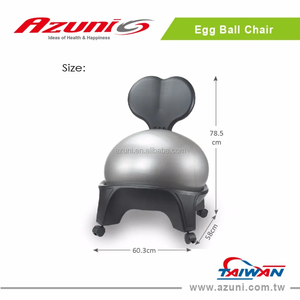 Patented Balance Ball Chair Exercise Ball Chair For Home And