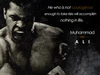 Muhammad Ali Poster Be Courageous Quote Art Print (18x24) - African American