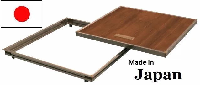 Easy To Install And Reliable Floor Access Hatch For Solid Wood
