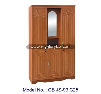 Wardrobe Almirah With Mirror Designs 3 Doors Closet Furniture Wooden Wardrobe With Mirror Laminate Almirah Designs Malaysia Buy Wooden Wardrobe With