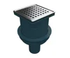 Floor Drain Plumbing Drains, Height Adjustable Set Drainers, 100*100 Stainless Steel Frame