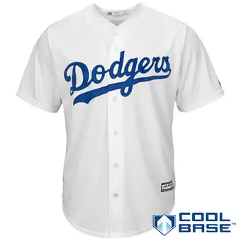 la dodgers white jersey