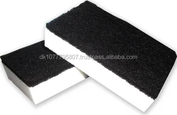 black kitchen sponge