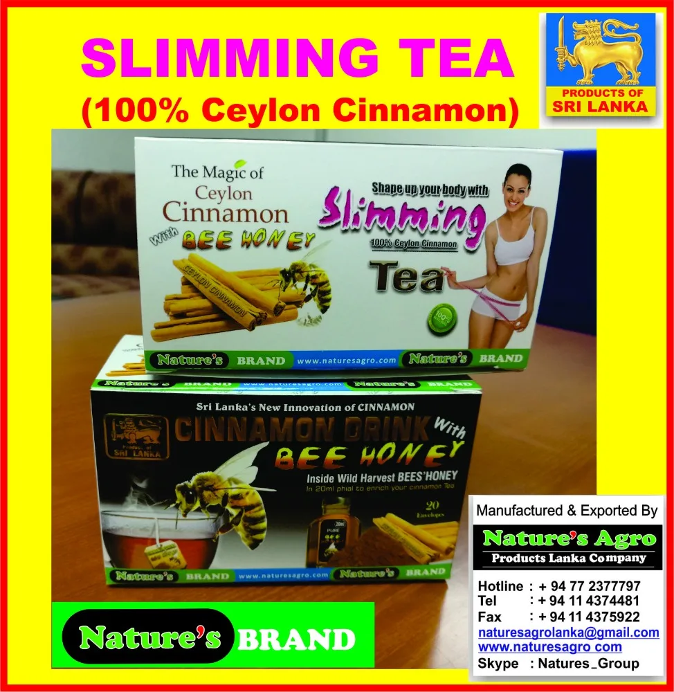 
100% CINNAMON TEA  Slimming Tea with Bee Honey 