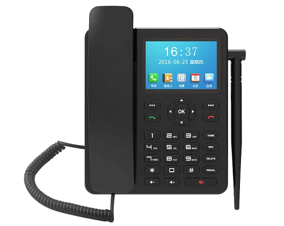 4g Lte Volte Fixed Wireless Desktop Home Phone With Sim Card - Buy ...