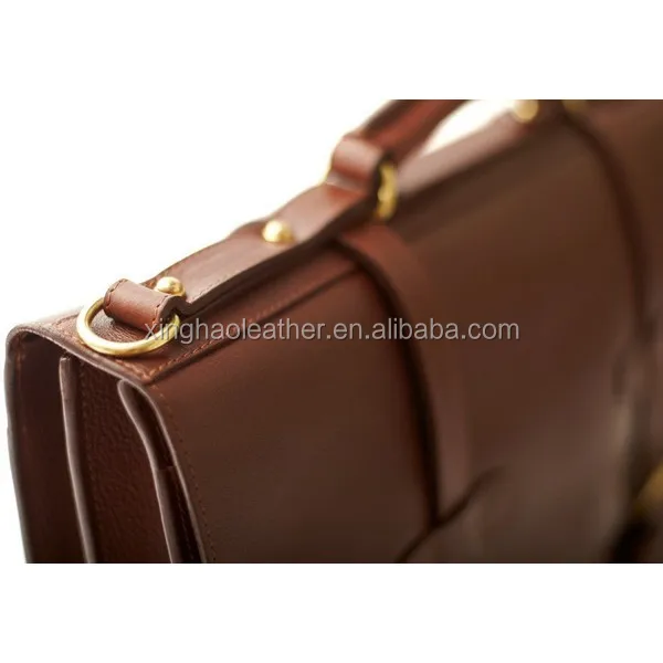 17 inch leather briefcase