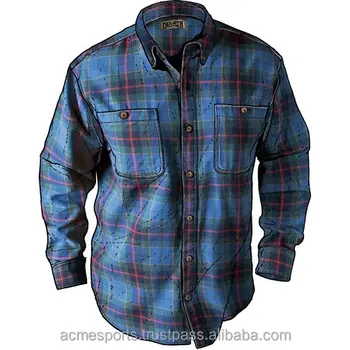 flannel shirt vector