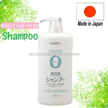 Japan Additive Free Natural Hair Care Shampoo Bottle 600ml