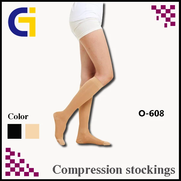 (Class 2)For Varicose Closed toe Lycra Shank High Compression Stockings-4.jpg