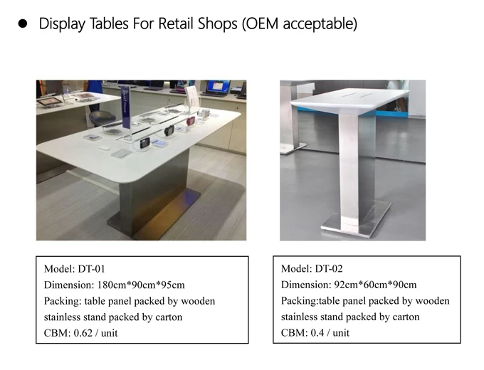 Counter Kiosk Table For Mobile Phone Retail Shop,Samsung Retail Shop