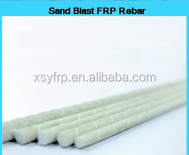 5.Epoxy Composite Fiberglass Rebar, FRP Fiberglass Threaded Rebar ,Glassfiber Rebar
