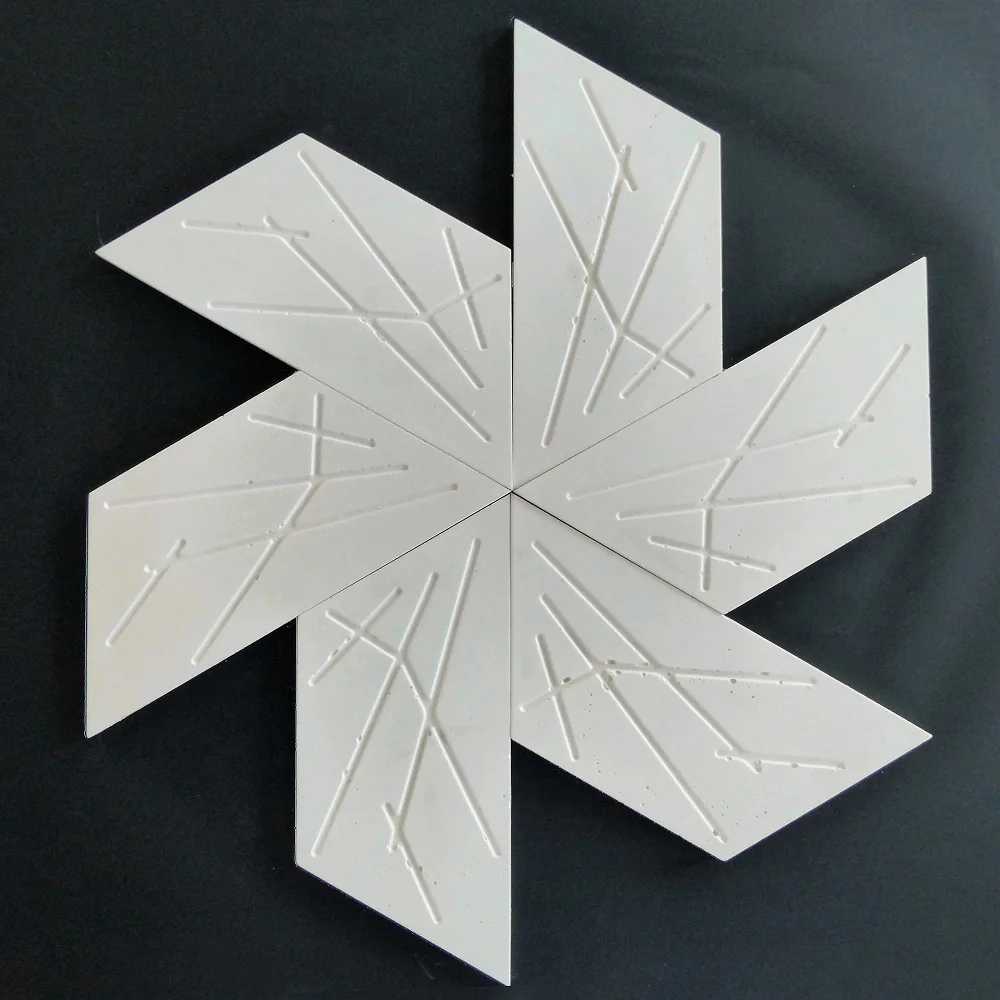 
Architectural concrete tile 