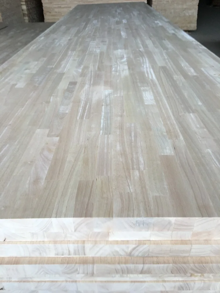 Rubber wood finger joint board/Rubber glued laminated timber