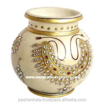 Exclusive Gold Painted Flower Pot Buy Beautiful Gold Painted