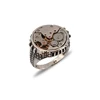 925K Sterling Silver Watch Designer Men Ring