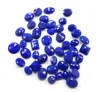 Natural Lapis lazuli faceted gemstones