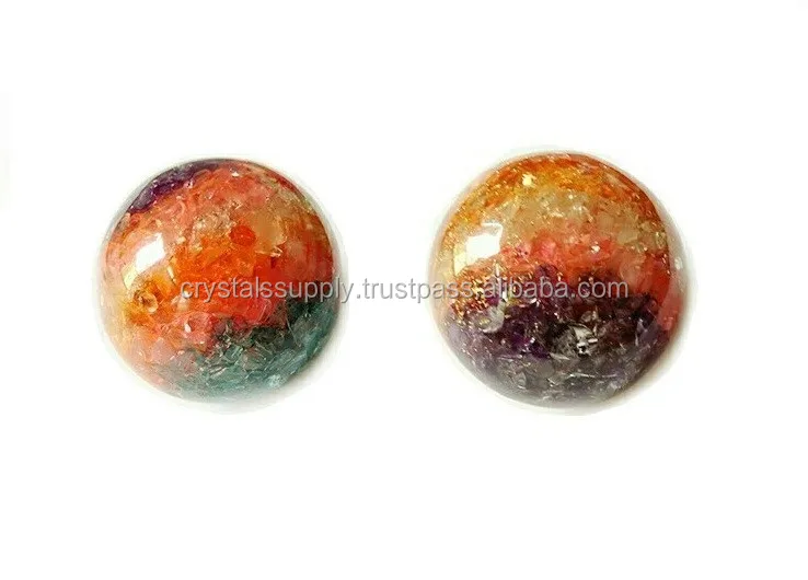 orgone crystal onyx chip spheres Gemstone ball.jpg