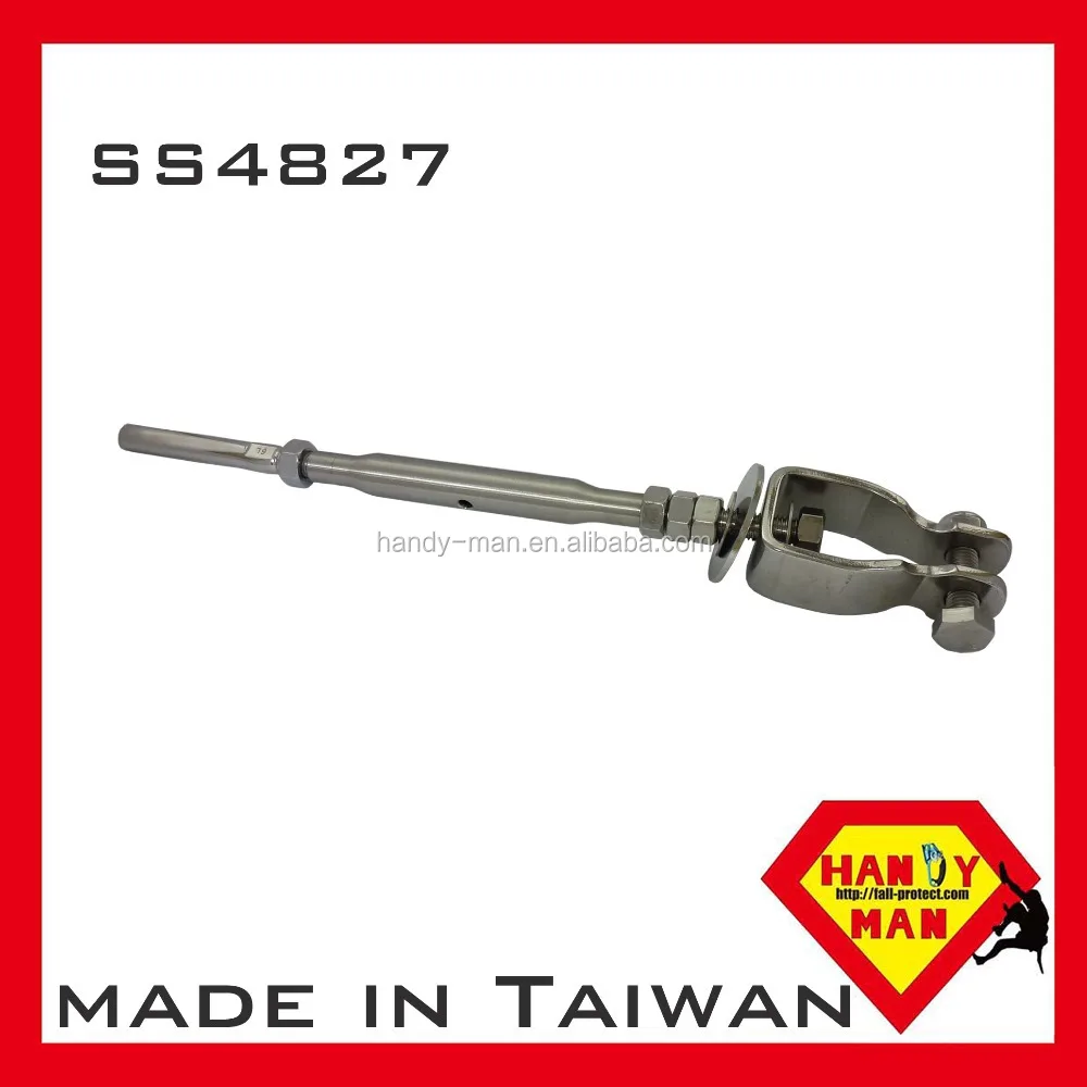 Horizontal Lifeline System Stainless Steel Cable Tensioner With