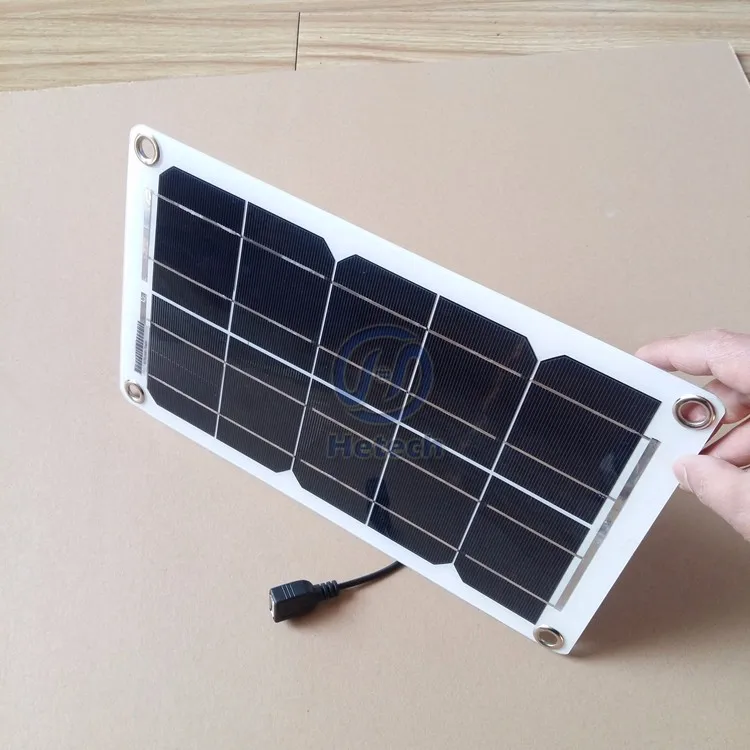 High Efficiency 3w 5w 6w 7w 8w 9w 10w Mini Pv Mono Flexible Solar Panel