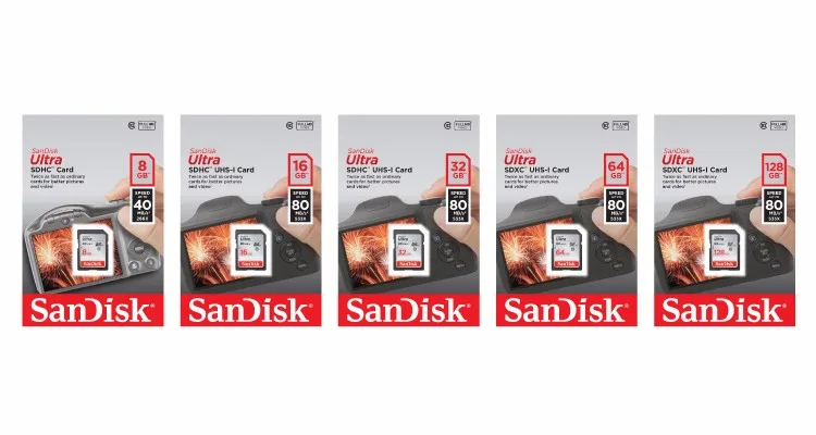 Карта памяти sdxc sandisk ultra 128 гб sdsdun4 128g gn6in