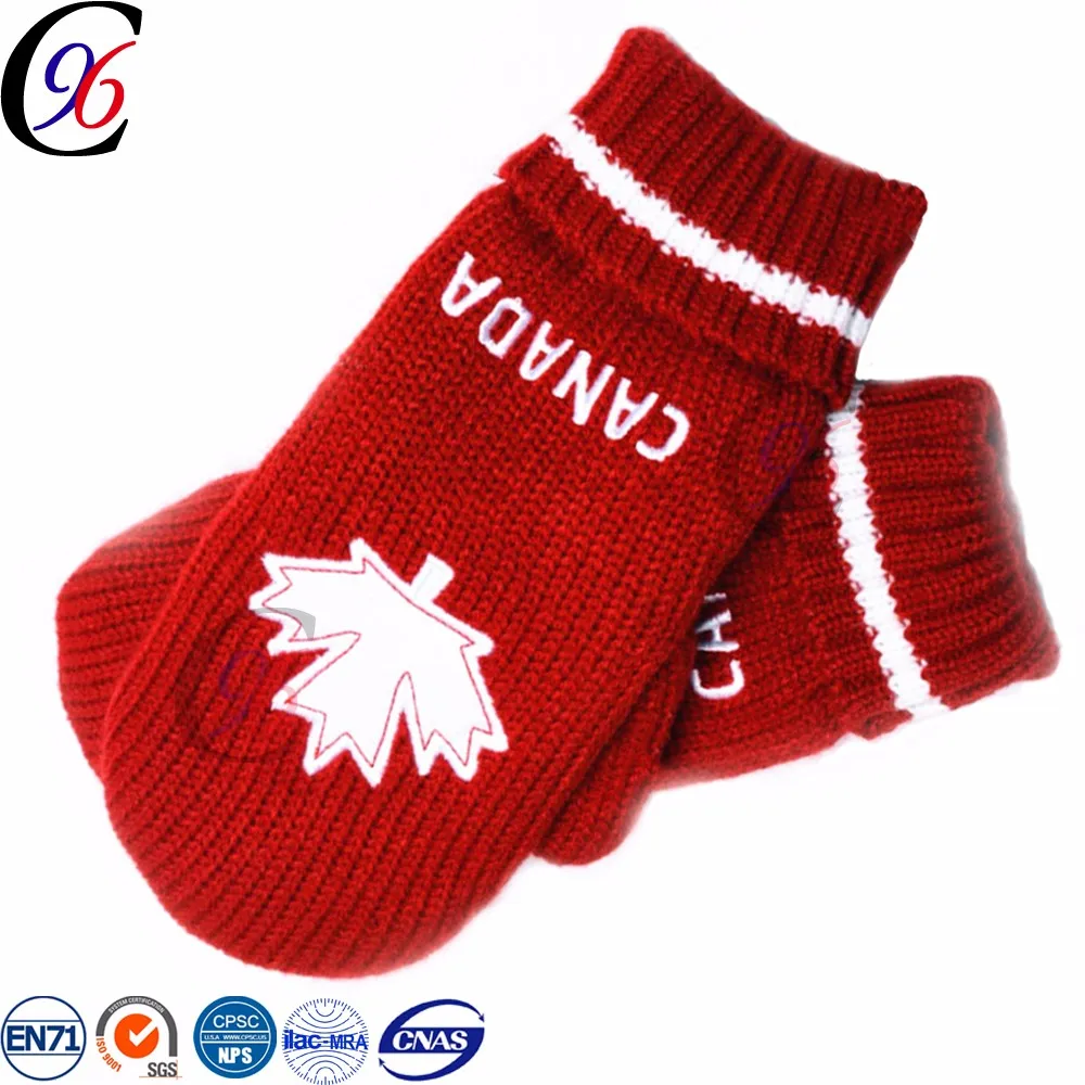 Chengxing new style woven crochet wool cloth with soft nap winter outdoor keep warm polar fleece cheap knitted gloves