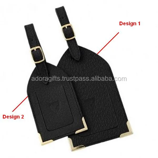 New Fashion Bag Tag Unique Name Tags With Leather Hanger New Fashion Bag Tag Unique Name Tags