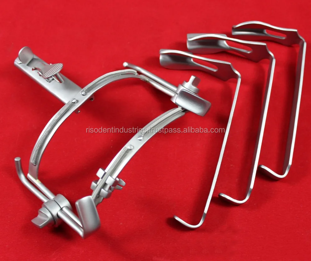 
MOUTH GAG WITH BLADE SURGICAL DENTAL INSTRUMENTS MOUTH RETRACTORS - Dental Instruments 