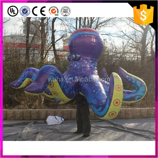 Parade Decor Inflatable Jellyfish Costume Walking Puppet Octopus Medusa  Costume - China Inflatable Jellyfish Costume and Inflatable Medusa Costume  price