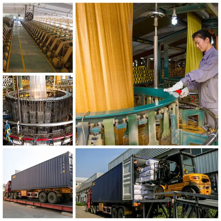 BOPP laminated pp woven rice flour bag