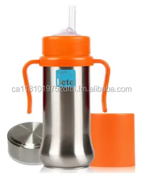 Lieto Baby Kids Stainless Straw Cup Water Bottle Straw Training