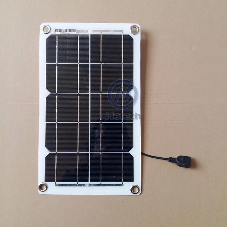 solar panel with USB