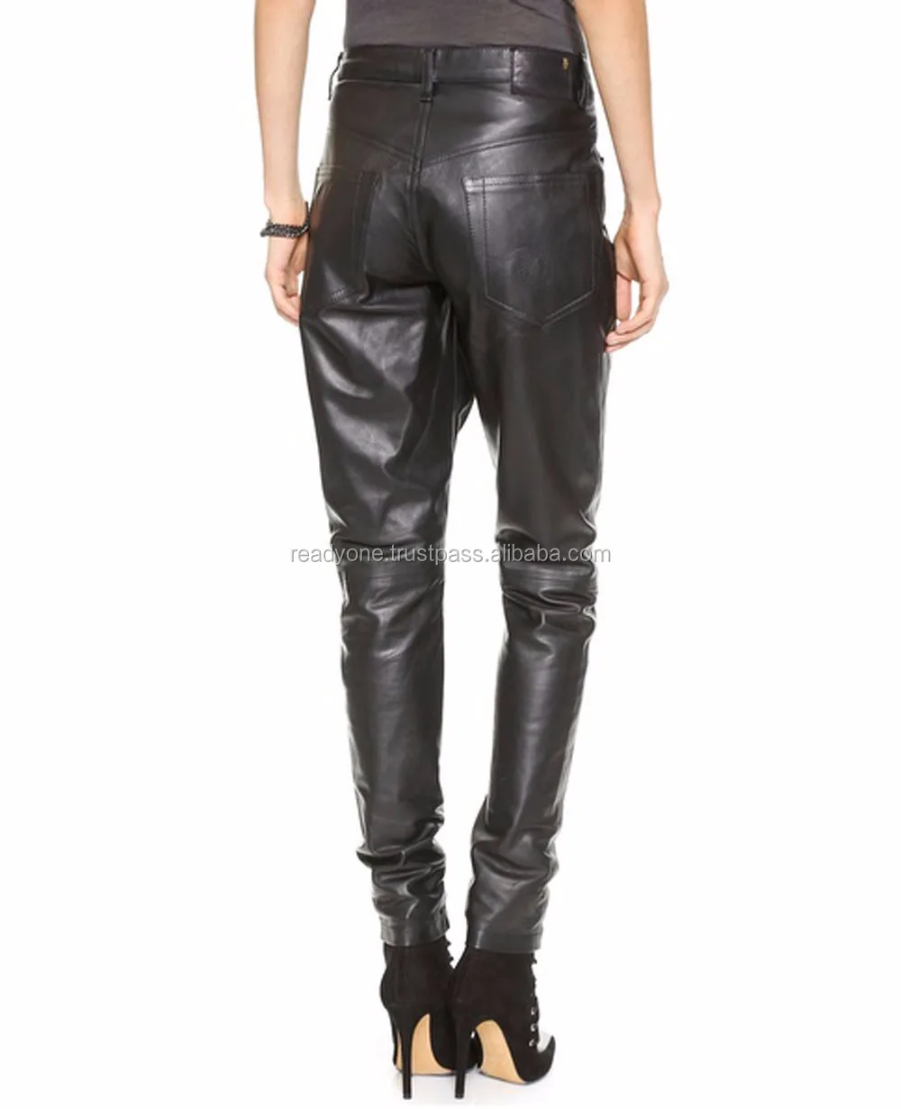 leather tight pants
