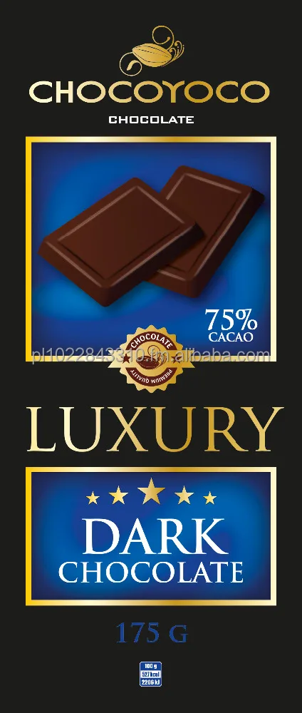 175g Luxury 75% Dark Chocolate 