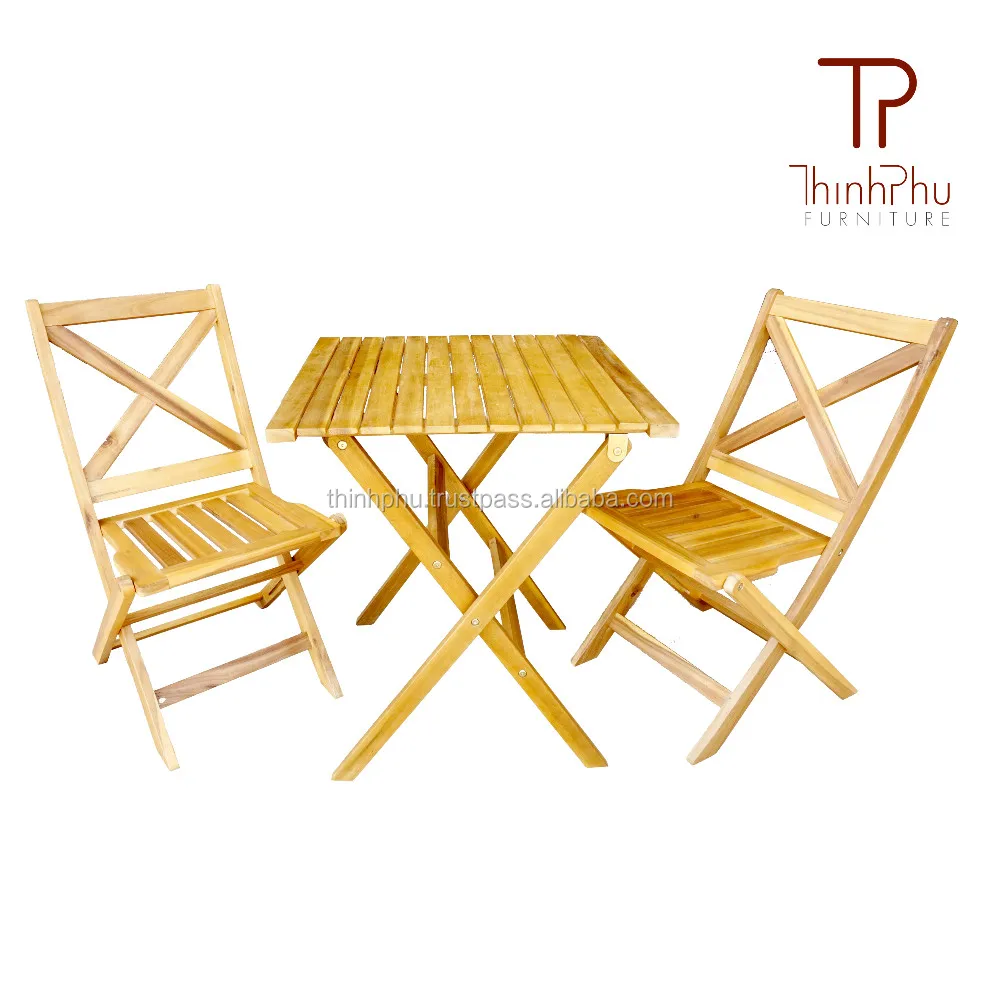 HAMITON - Wooden Dining Set - Best Price Outdoor Furniture - Top Grade Acacia Wood