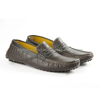 crocs leather shoes mens