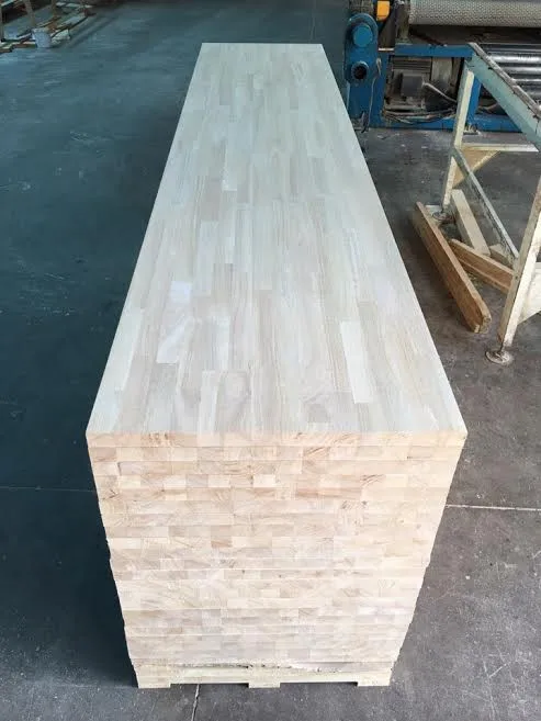 Rubber wood finger joint board/Rubber glued laminated timber