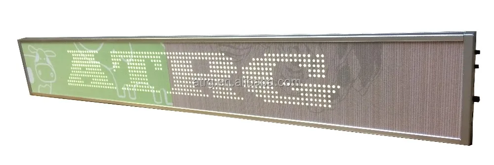 P5 led display LED digital banner for shelving header