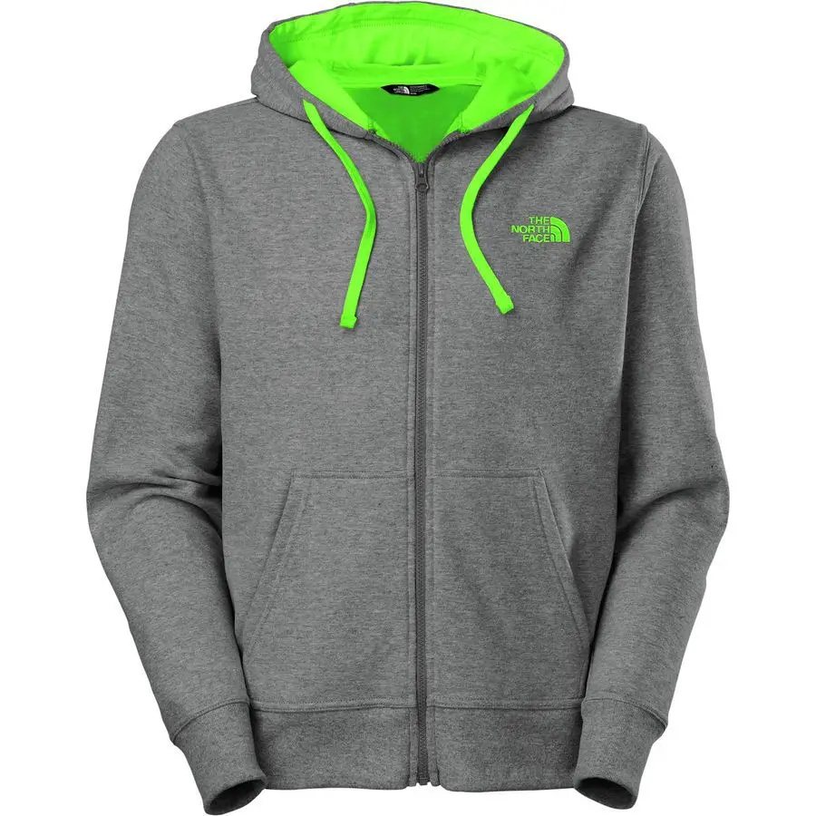 Men's Zip Hoodie - Hot Gray - Buy Men Zip Hoodies Custom Zip Hoodies ...