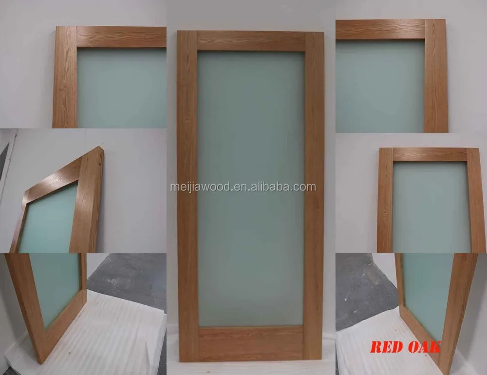 Hotel Wyndham Blanco Panel De Vidrio Esmerilado Granero Puerta Francesa