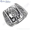 Made in India Wholesaler Unique Designer Plain Silver Ring, 925 Sterling Silver Indian Jewelry