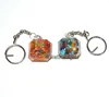 Top Class Orgone Keyring Faceted Cube Orgone Keying