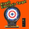 Airsoft target with Electronic & Sticky function