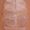 Custom Perspex Plexiglass PMMA Lucite acrylic cake shelf