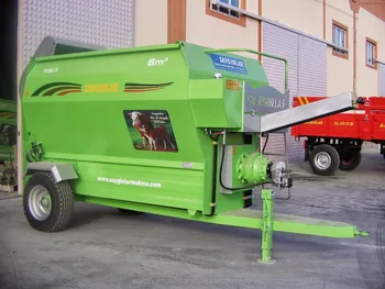 Horizantal Auger Mixer Feeder Wagon Optional Digital Loadcell
